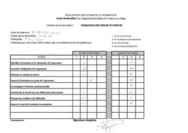 Evaluation des acquis de la formation , FORMATION DE TUTEURS ET.pdf_page_1_censored
